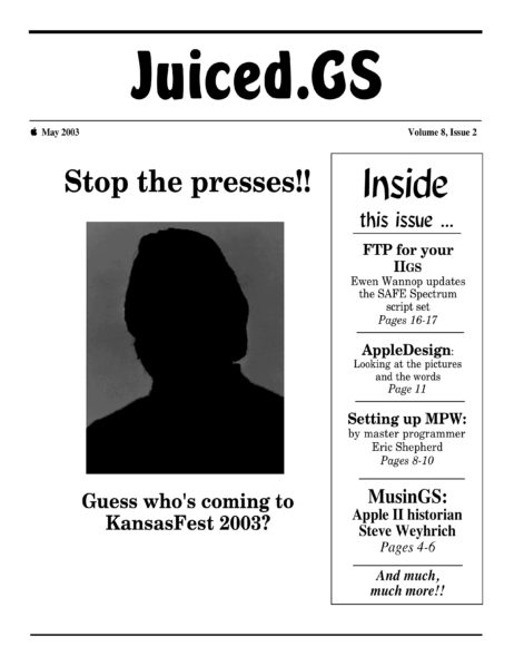 Volume 8, Issue 2 (May 2003)