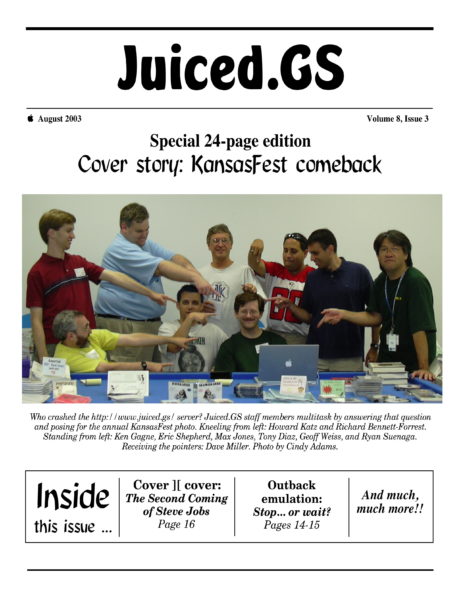 Volume 8, Issue 3 (August 2003)