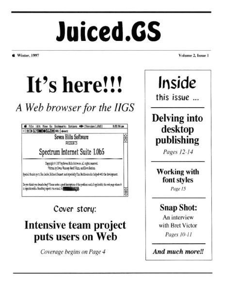 Volume 2, Issue 1 (Winter 1997)