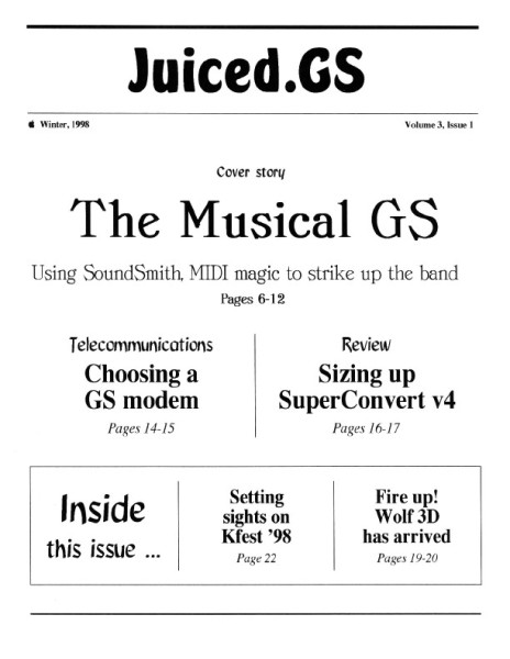 Volume 3, Issue 1 (Winter 1998)
