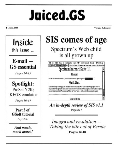 Juiced.GS Volume 4, Issue 2 (June 1999)