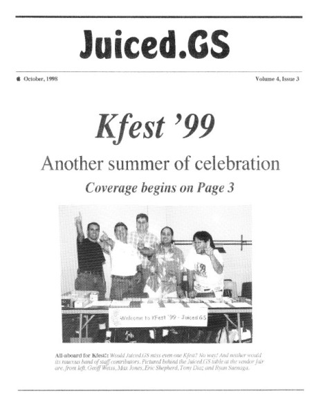 Juiced.GS Volume 4, Issue 3 (October 1999)