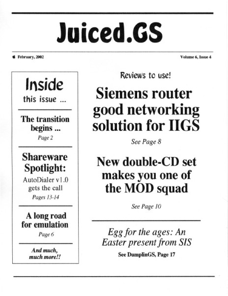 Volume 6, Issue 4 (February 2002)