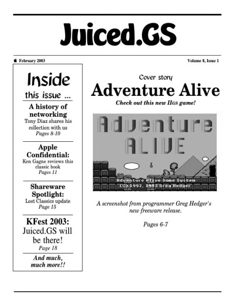 Juiced.GS Volume 8, Issue 1 (February 2003)
