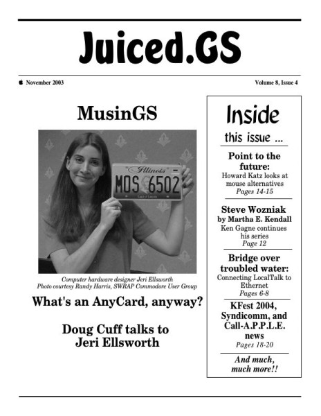 Volume 8, Issue 4 (November 2003)