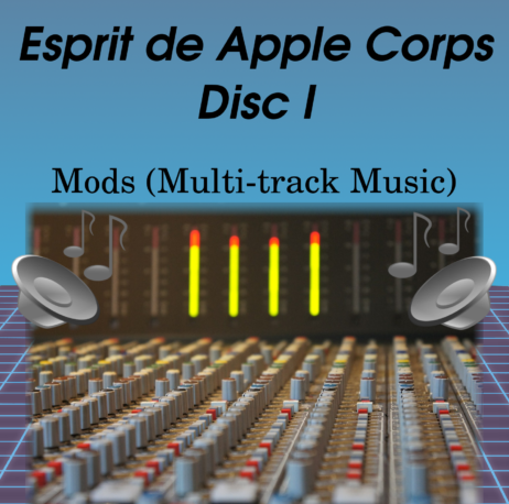 Esprit de Apple Corp CD 1 label