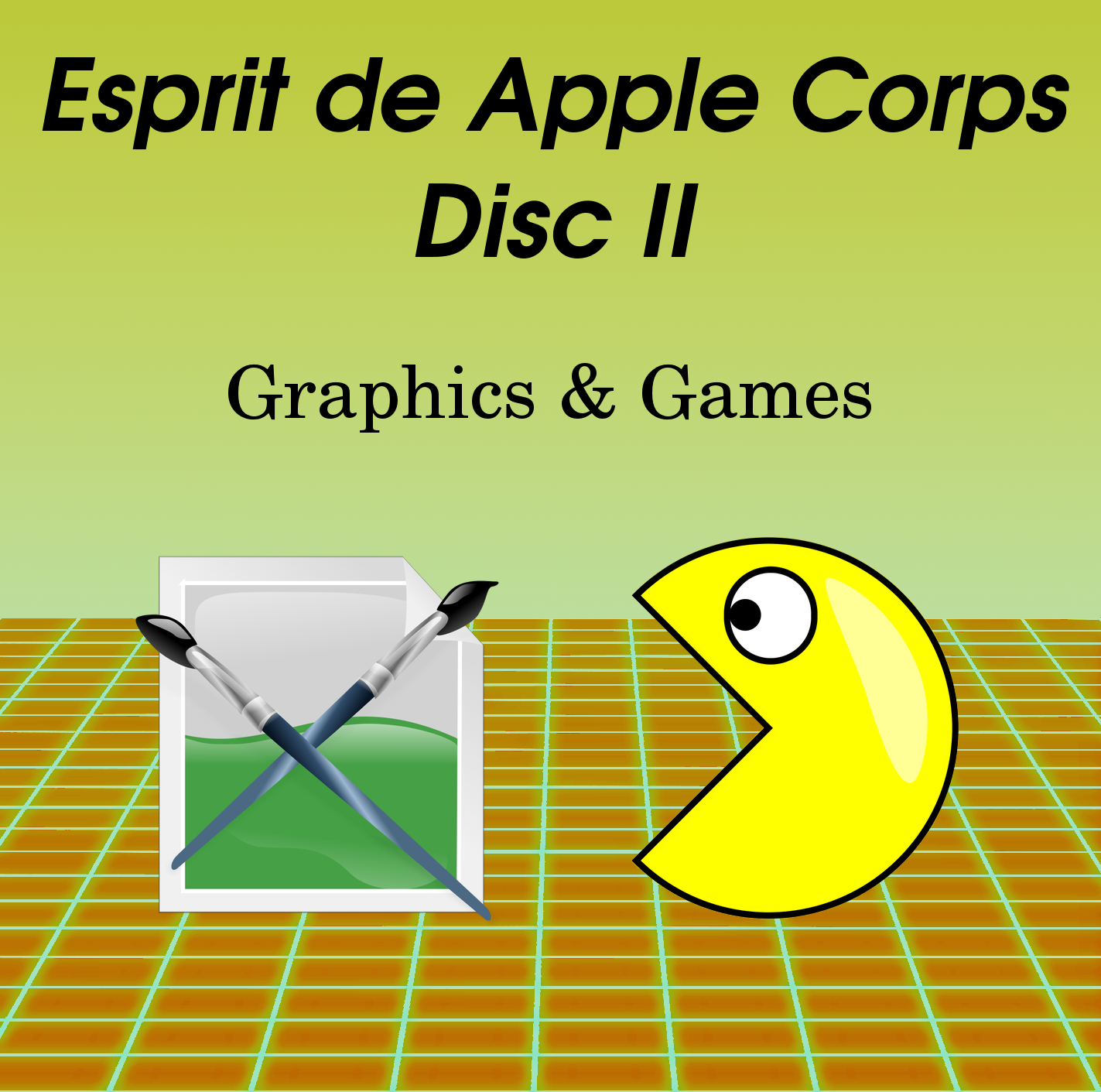 Esprit de Apple Corp CD 2 label