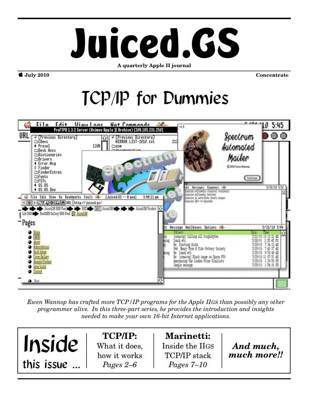 Juiced.GS Concentrate: TCP/IP for Dummies