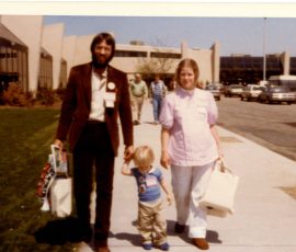Al, Sean, Valerie and future Jessi at Applefest 1983 Al, Sean, Valerie and future Jessi at Applefest 1983